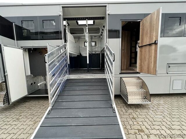 Tovorni avtomobil za prevoz živine MERCEDES-BENZ ATEGO 1530 TT-XL  5 Pferde POP-OUT
