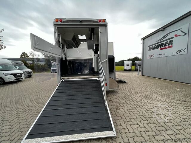 Tovorni avtomobil za prevoz živine MERCEDES-BENZ ATEGO 1530 TT-XL  5 Pferde POP-OUT