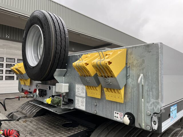 Dieplader Faymonville MAX Trailer 4-Achs-Tele-Semi mit Rampen, zwgl.
