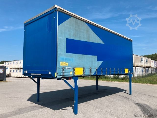 Swap body trailer KRONE Wechselbrücke Plane