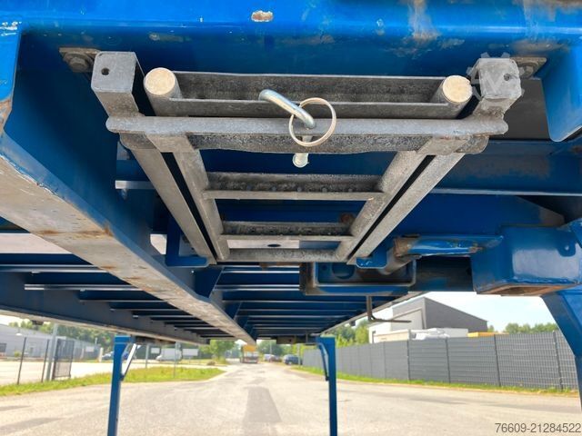 Swap body trailer KRONE Wechselbrücke Plane