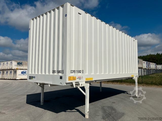 Swap body trailer KRONE Wechselbrücke Koffer