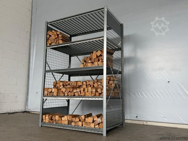 العرض: 1,340 مم / العمق: 500 مم / الارتفاع: 2,000 مم Dexion HI280 Brennholzregal Fachbodenregal Regal Holz