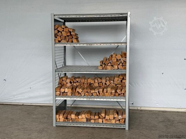 العرض: 1,340 مم / العمق: 500 مم / الارتفاع: 2,000 مم Dexion HI280 Brennholzregal Fachbodenregal Regal Holz