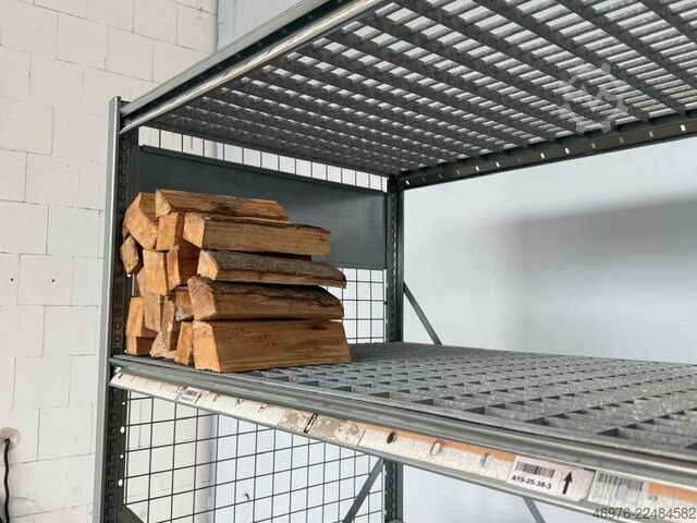 العرض: 1,340 مم / العمق: 500 مم / الارتفاع: 2,000 مم Dexion HI280 Brennholzregal Fachbodenregal Regal Holz