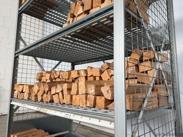 العرض: 1,340 مم / العمق: 500 مم / الارتفاع: 2,000 مم Dexion HI280 Brennholzregal Fachbodenregal Regal Holz