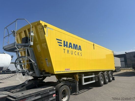 टिपर सेमिट्रेलर KEMPF SKM 39 ALU-KASTENMULDE 55M³ ROLLPLANE MEHRERE EINHEITEN UND FARBEN VERFüGBAR