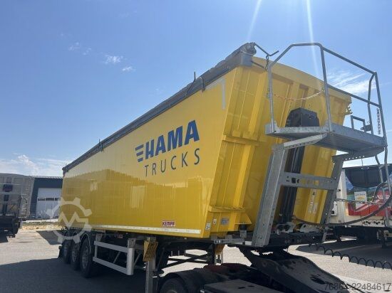टिपर सेमिट्रेलर KEMPF SKM 39 ALU-KASTENMULDE 55M³ ROLLPLANE MEHRERE EINHEITEN UND FARBEN VERFüGBAR