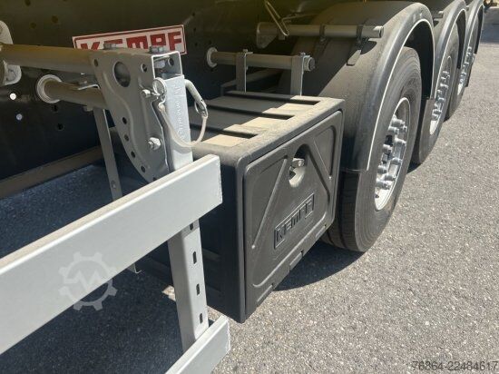 टिपर सेमिट्रेलर KEMPF SKM 39 ALU-KASTENMULDE 55M³ ROLLPLANE MEHRERE EINHEITEN UND FARBEN VERFüGBAR