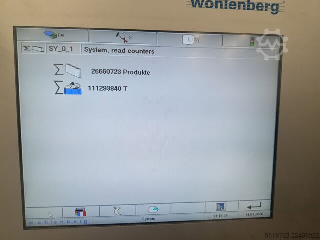 Liminnbindingsmaskin Wohlenberg City e 6000