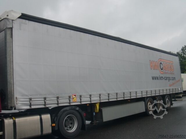 Semirremolque abierto con toldo Schmitz Cargobull SCS 24/L-13.62 EB Liftachse
