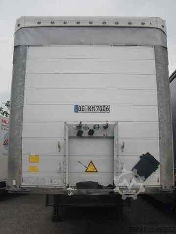 Semirremolque abierto con toldo Schmitz Cargobull SCS 24/L-13.62 EB Liftachse