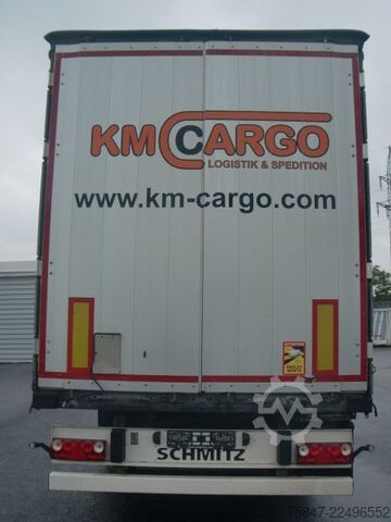 Semirremolque abierto con toldo Schmitz Cargobull SCS 24/L-13.62 EB Liftachse