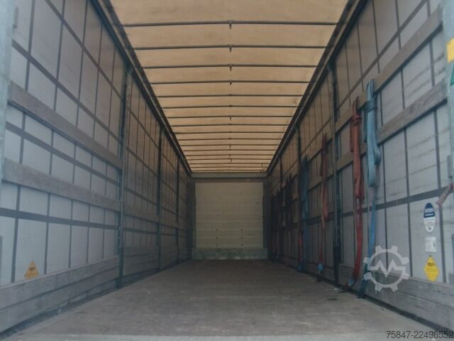 Semirremolque abierto con toldo Schmitz Cargobull SCS 24/L-13.62 EB Liftachse