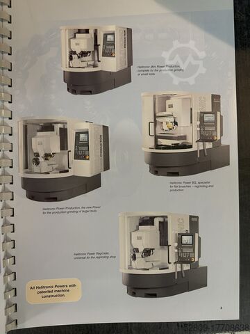 工具研削盤 Walter Schleifmaschine Werkzeug HELITRONIC HMC 500