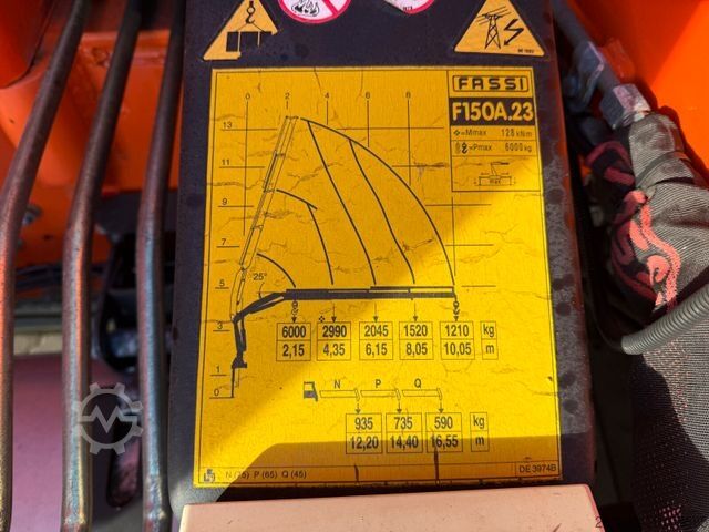 Autokran RENAULT Premium Lander Pritsche mit Kran FASSI