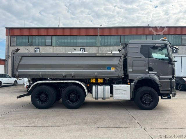Háromirányú billenő teherautó MAN TGS 33.510*6 x 6*RETARDER*BORDMATIK*MEILLER*TOP*