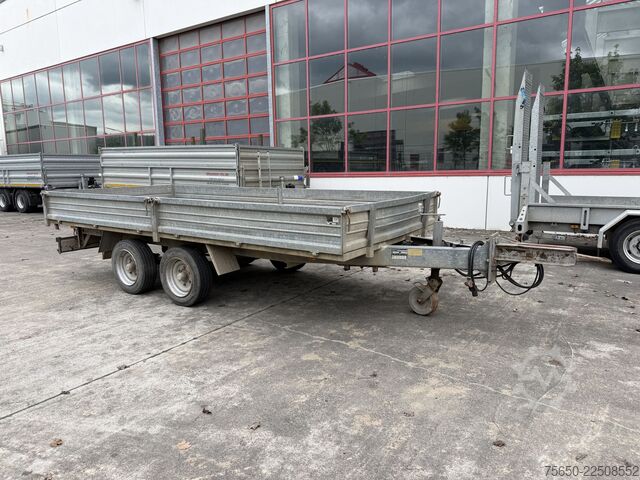 Низькорамний причіп Roeger TT  Tandem Pritsche- Tieflader