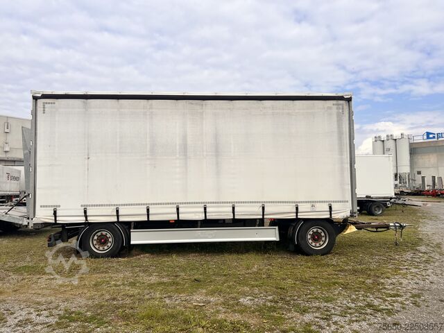 Remolque abierto con toldo Fliegl ZPS180  2 Achs Jumbo- Planen, Mega, durchladbar