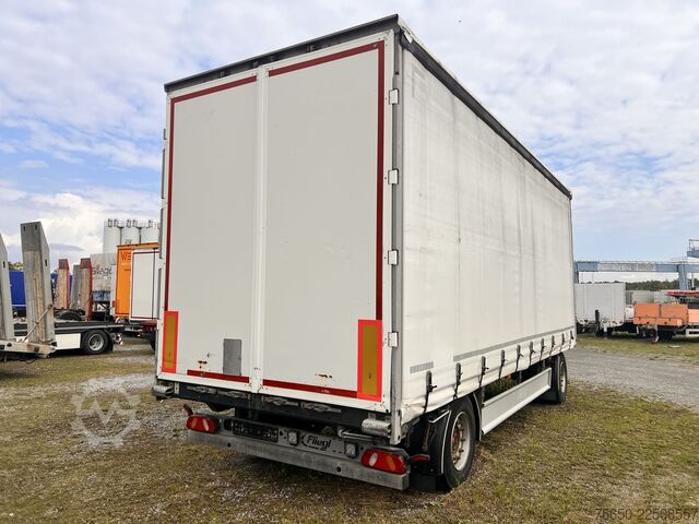 Remolque abierto con toldo Fliegl ZPS180  2 Achs Jumbo- Planen, Mega, durchladbar