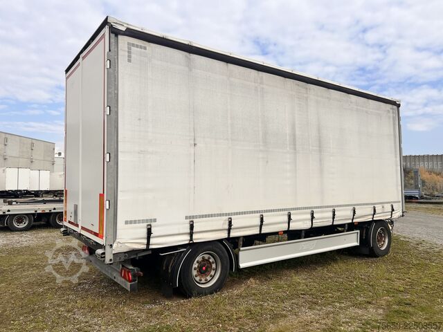 Remolque abierto con toldo Fliegl ZPS180  2 Achs Jumbo- Planen, Mega, durchladbar