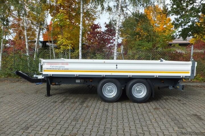 Remolque volquete Möslein TTD 13  13 t GG Tandem Kipper-- Neufahrzeug --