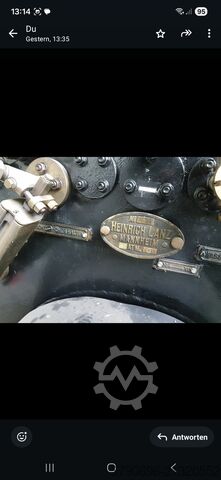 Vintage dráttarvélar Lanz Zweizylinder- Verbund-Heißdampf-Lokomobil