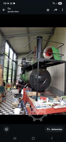 Vintage dráttarvélar Lanz Zweizylinder- Verbund-Heißdampf-Lokomobil