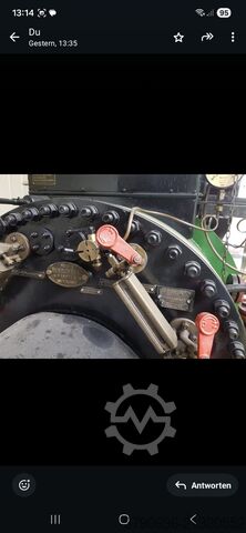 Vintage dráttarvélar Lanz Zweizylinder- Verbund-Heißdampf-Lokomobil