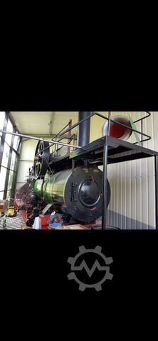 Vintage dráttarvélar Lanz Zweizylinder- Verbund-Heißdampf-Lokomobil