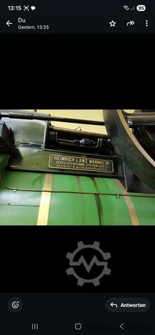 Vintage dráttarvélar Lanz Zweizylinder- Verbund-Heißdampf-Lokomobil