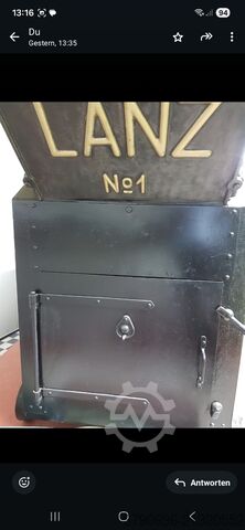 Vintage dráttarvélar Lanz Zweizylinder- Verbund-Heißdampf-Lokomobil