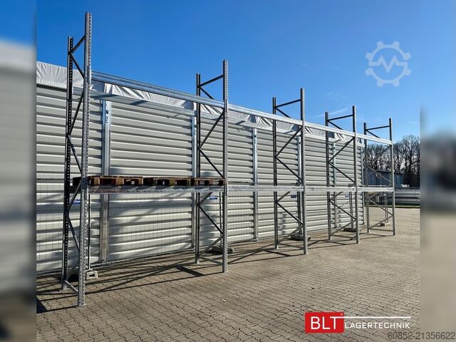 Estante para paletes 11,2 lfm Palettenregale für Außenbereich H: 4,5m , 3000 kg Fachlast , FVZ