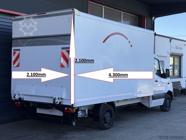 Skříňová dodávka MERCEDES-BENZ Sprinter 316 CDI MAXI Klima Tempo MBUX 4,3m LBW