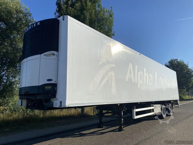 Transport në frigorifer/ngrirë Pacton TBZ 233 2-Axle Fridge / Carrier Vector 1800 / L...
