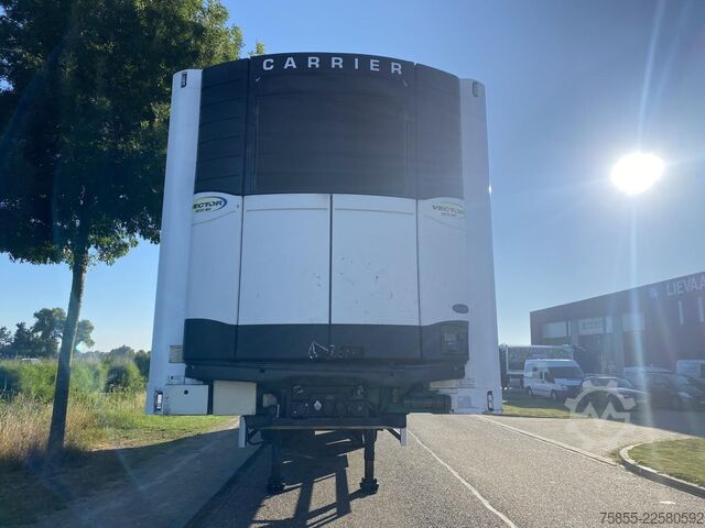 Transport në frigorifer/ngrirë Pacton TBZ 233 2-Axle Fridge / Carrier Vector 1800 / L...
