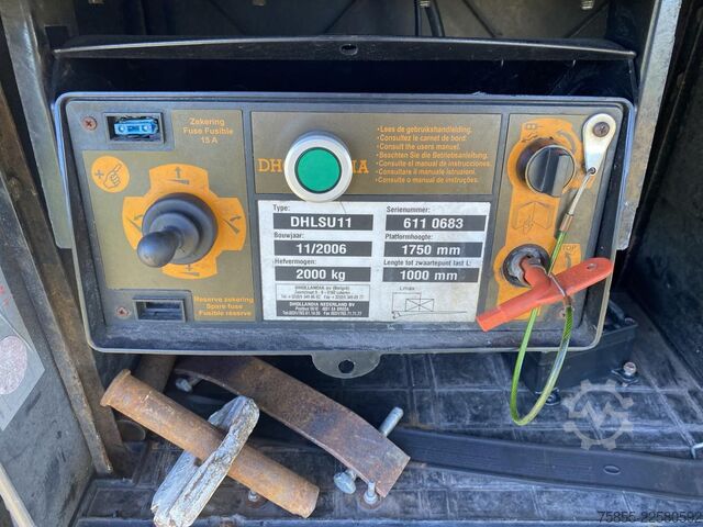 Transport në frigorifer/ngrirë Pacton TBZ 233 2-Axle Fridge / Carrier Vector 1800 / L...