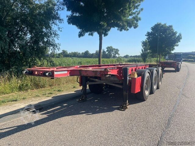 Transporte de contenedores Fliegl SDS380 20FT Tank / ADR / BPW Disc