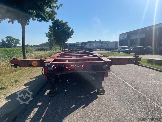 Transporte de contenedores Fliegl SDS380 20FT Tank / ADR / BPW Disc