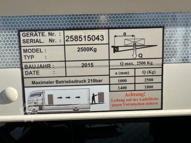 冷藏卡车 SCANIA P 280 / 6x2 / Carrier 1250 MT  / Länge 9,1 m