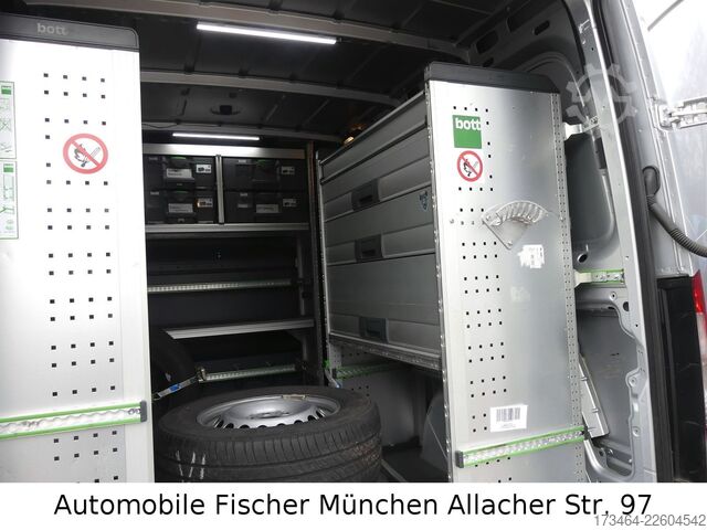 รถตู้ตู้ทึบ MERCEDES-BENZ Sprinter Kasten 314 *SHZ*LED*Bott*Schwingsitz*