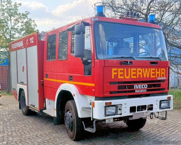 Feuerwehr Tanklöschfahrzeug 2600l Wasser Iveco 135E22 TLF 16/25 4x4 Allrad MAGIRUS