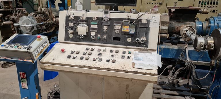 Máy đùn hai cấp & bộ lọc tự động FIMIC OMP Prealpina 130/160mm Cascade