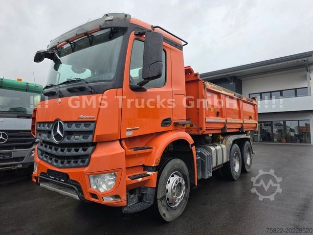 Трьохсторонній самоскид MERCEDES-BENZ Arocs 2645 / 6X4 / Manual / Retarder / BORDMATIK