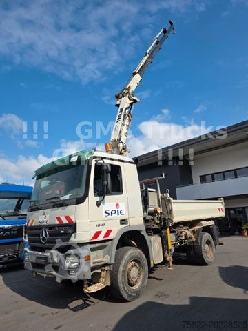Трьохсторонній самоскид MERCEDES-BENZ Actros 1841 / 4X4 ALLRAD / Atlas 190 / Meiller