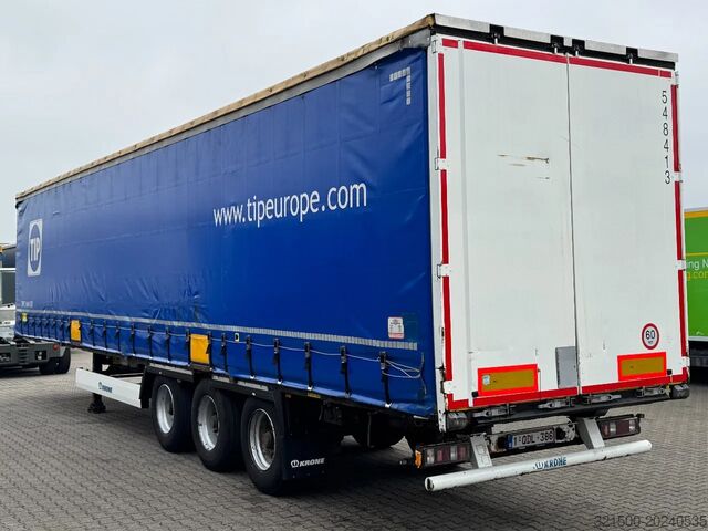 Sliding tarpaulins Krone Schuifzeil -Dak / BPW-Assen