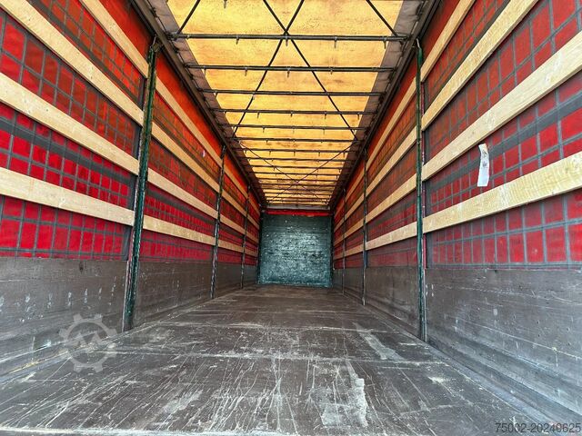 Sliding tarpaulins Schmitz Cargobull SAF + Scheibebremsen, 2x Liftachse, Bordwande, ...