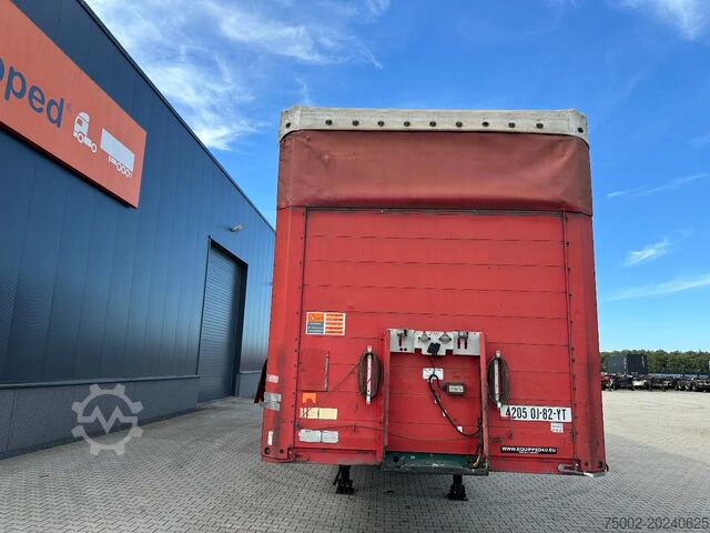 Sliding tarpaulins Schmitz Cargobull SAF + Scheibebremsen, 2x Liftachse, Bordwande, ...