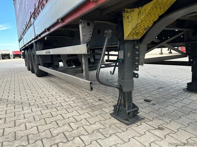 Sliding tarpaulins Schmitz Cargobull SAF + Scheibebremsen, 2x Liftachse, Bordwande, ...