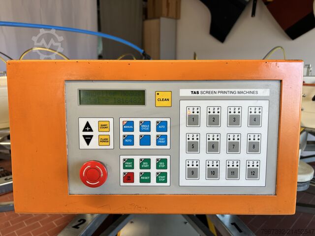 Siebdruckautomat + Durchlauftrockner TAS / HIX RA202 L  / 3616
